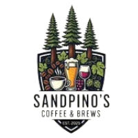Sandpino's Coffee & Brews logo